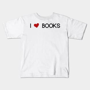 i love books Kids T-Shirt